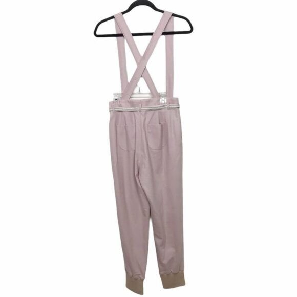 Leur Logette Wool Blend Mauve Strappy Suspender Style Trouser Pants Approx XS - Picture 2 of 13